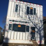 Energy Efficient Edmonton Infill project using full home Polycore by S I Construction systems R28 Walls
