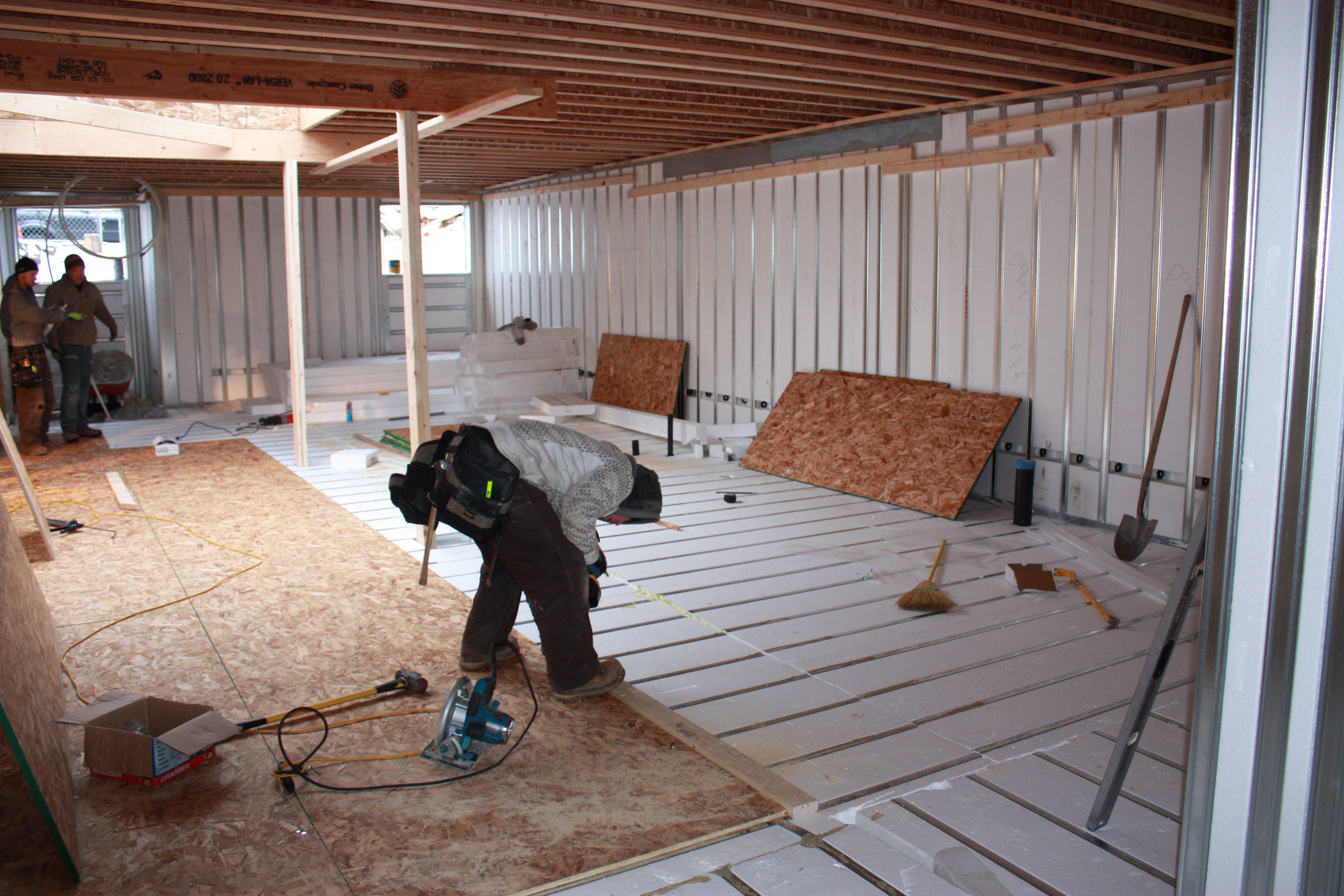 No-Concrete Basement Floors